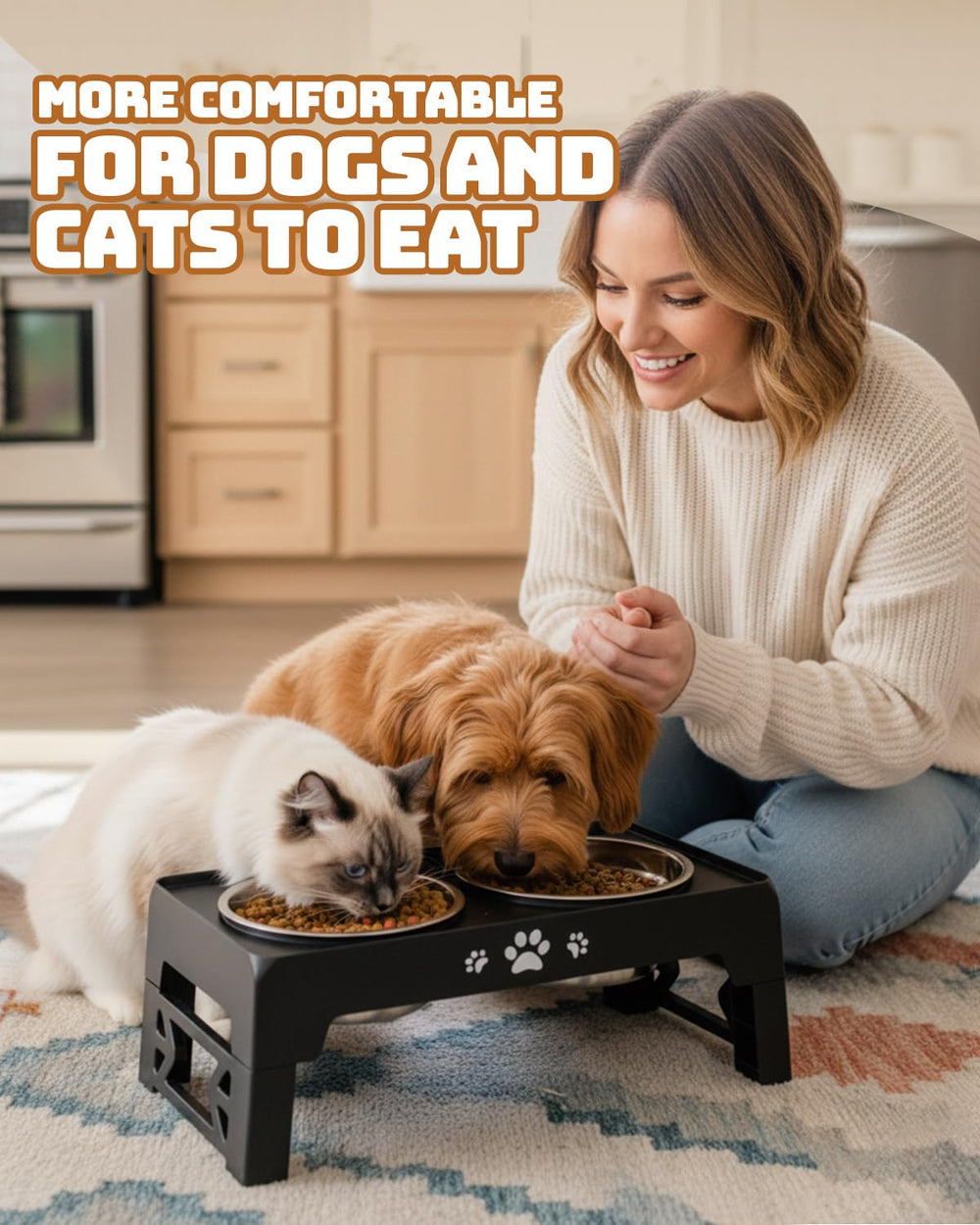 Jovrun size comparison with toy showing scale for small dogs and cats
