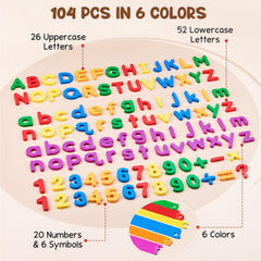 JoyCat close-up matte texture of letters for improved toddler grip and control