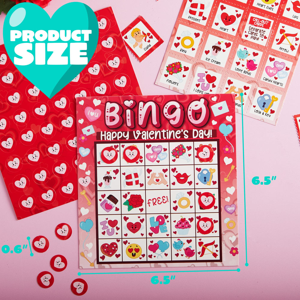 JOYIN spread of different bingo cards showing variety and unique player cards