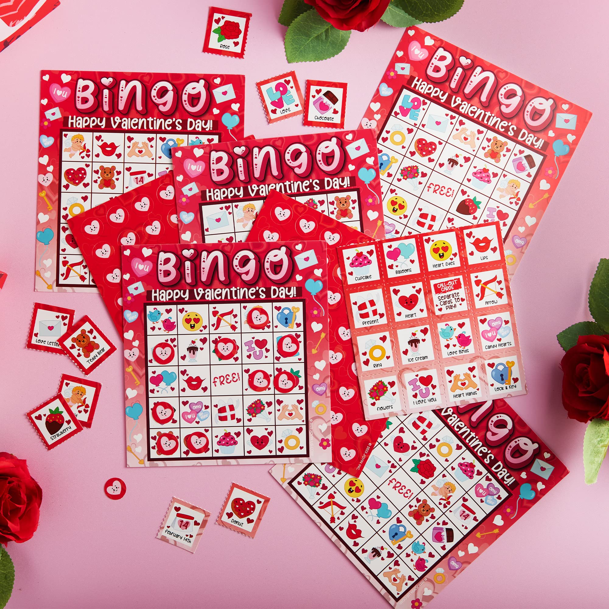 JOYIN bingo played by family showcasing inclusive fun for kids and adults