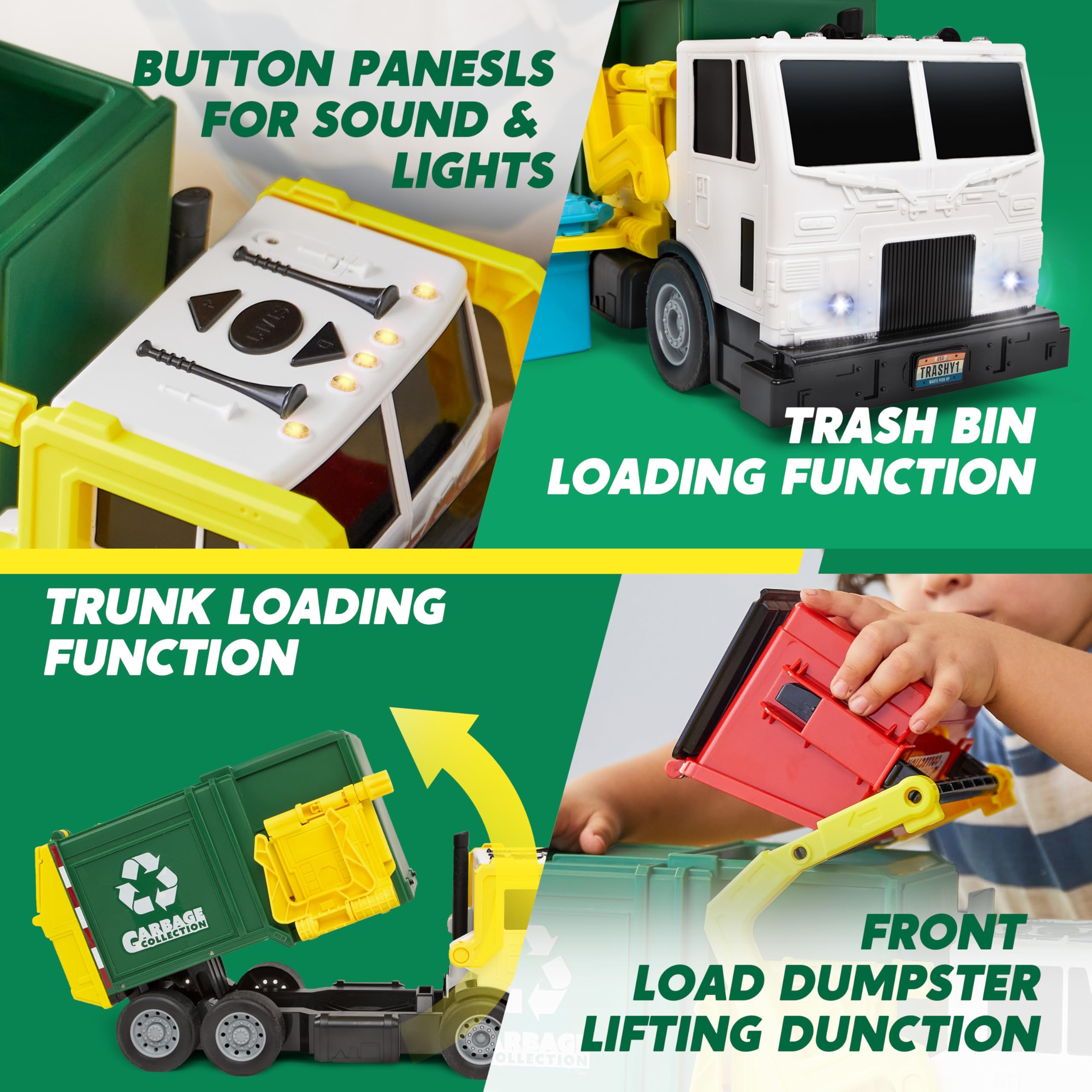 JOYIN electronic console with buttons delivering sounds and headlights