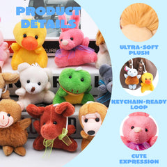 JOYIN mini animal in hand showing compact size and portability
