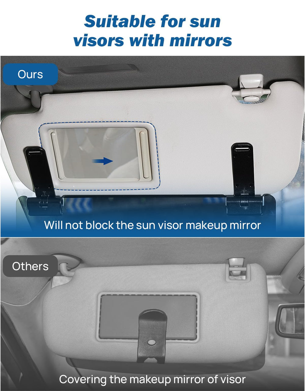 JOYTUTUS installed on driver side reducing windshield glare while driving