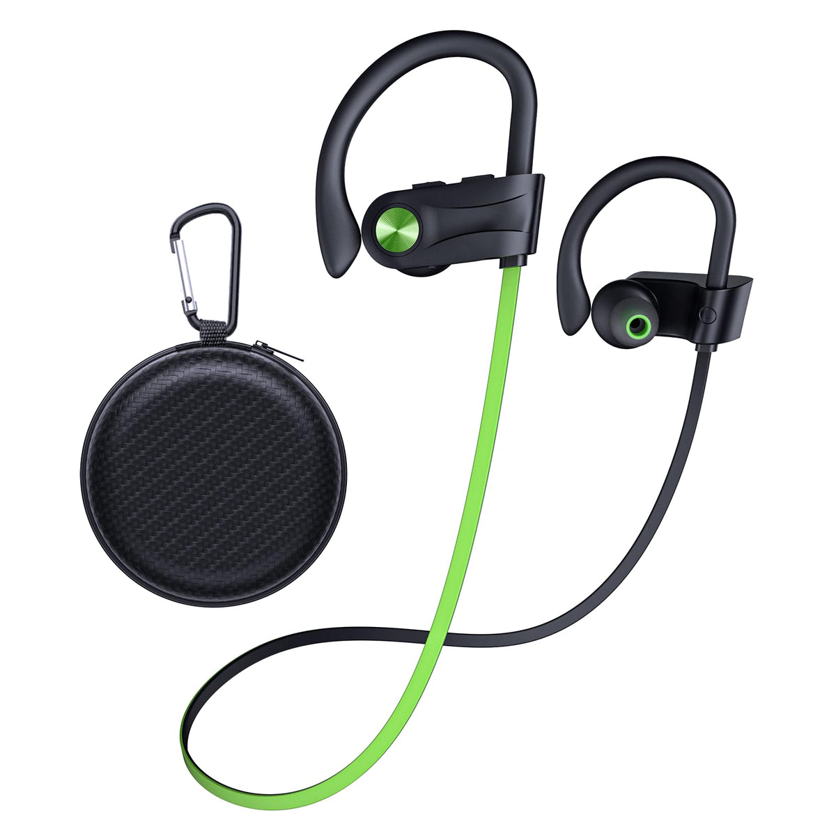 JOYWISE front packaging showing earbuds and case, highlights durable design