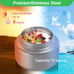 JoyYum child-sized spoon and fork close-up highlighting comfortable grip for kids