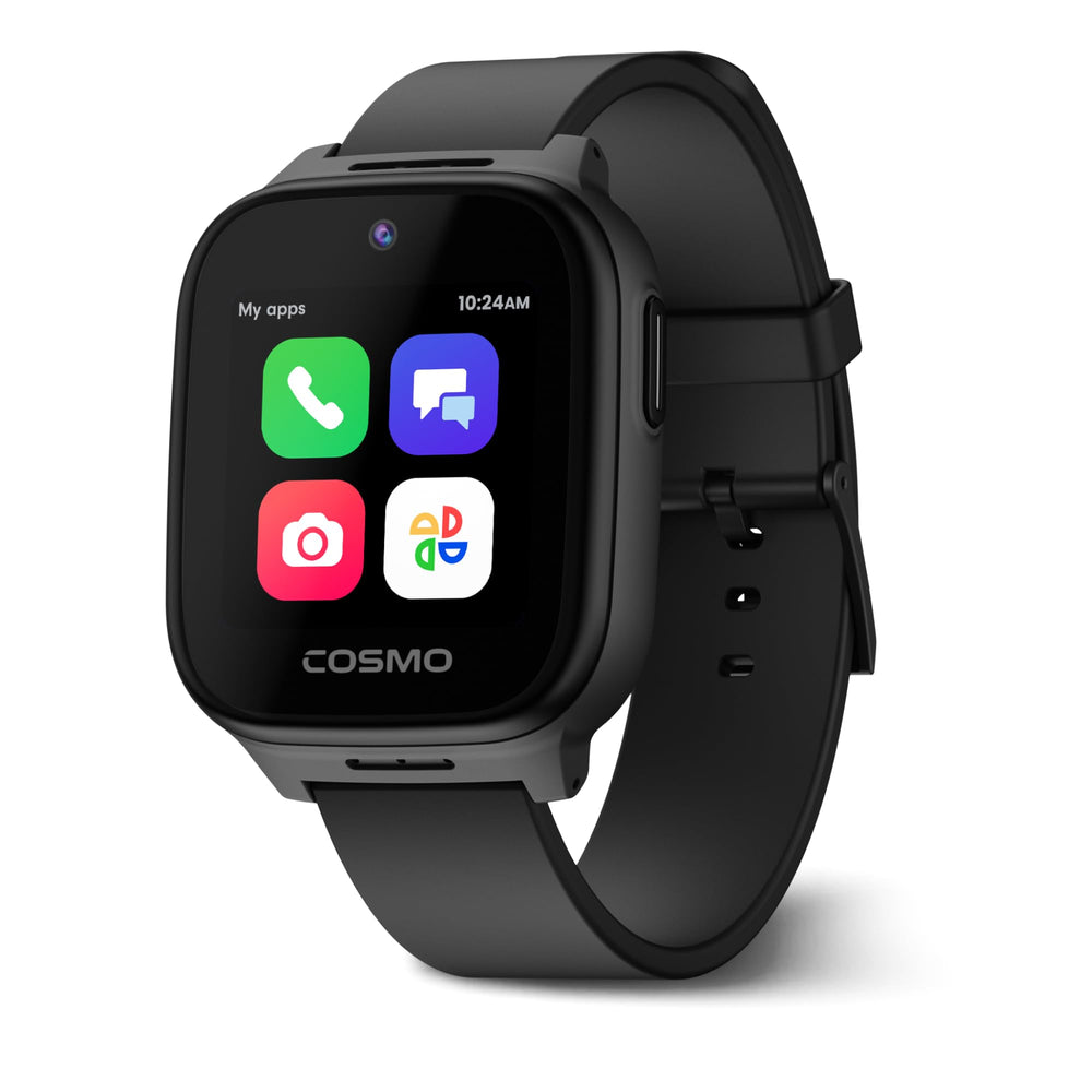 JrTrack front view showing watch face and sturdy design for easy recognition