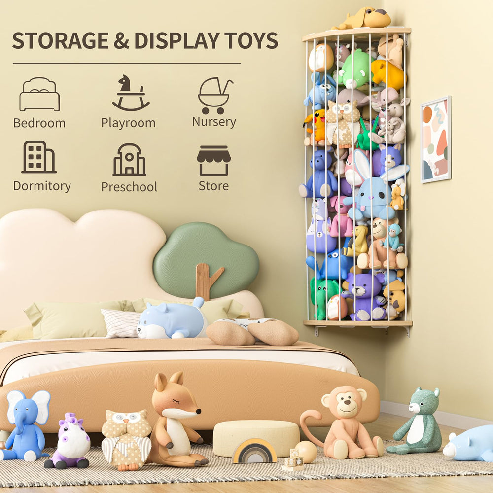 Jtksfcl size scale next to child showing safe, compact corner-saving design