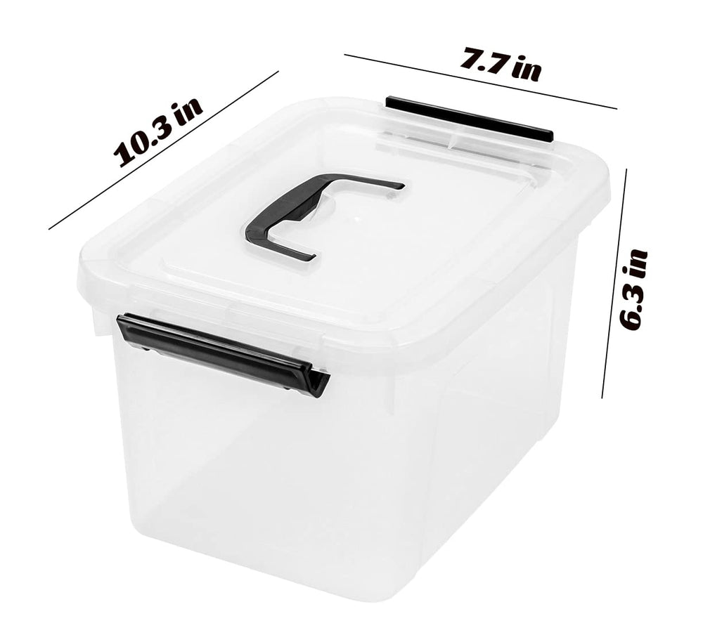 JUJIAJIA close-up of lid and latch demonstrating secure closure and dust protection