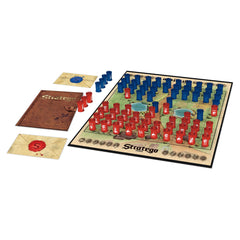 Jumbo Stratego board layout open and ready, helping players visualise gameplay space