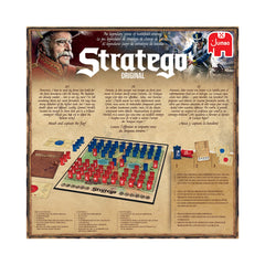 Jumbo Stratego playing pieces close-up showing ranks and durable printed details