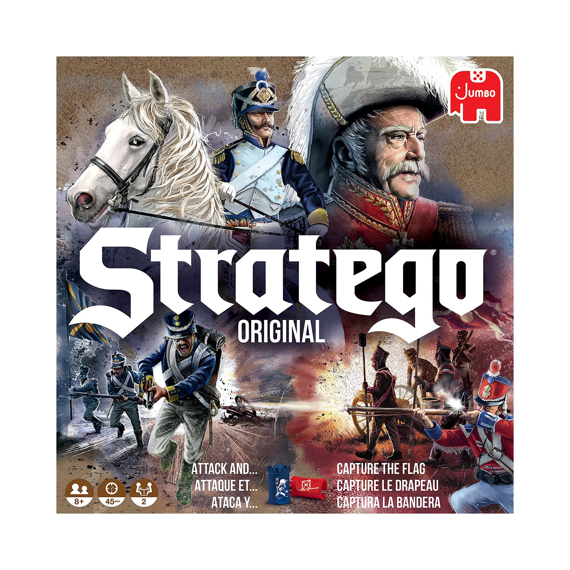 Jumbo Stratego setup screen in use to hide formations and support secret starts