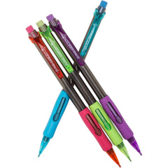 June Gold pencil close-up grip highlighting soft non-slip comfort for long writing