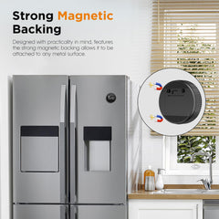 JUNVIL on fridge in kitchen enabling visible timers while cooking