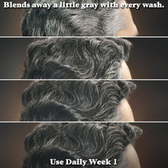 Just for Men Control GX shampoo texture close-up highlighting gentle conditioning