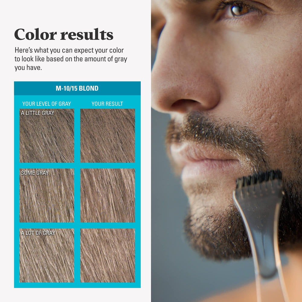 Just For Men ingredients label close-up highlighting conditioning components
