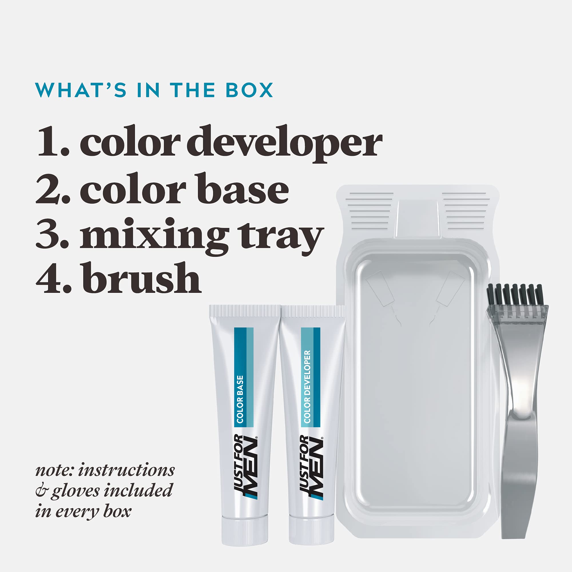 Just For Men keratin-enriched gel texture close-up for softer facial hair
