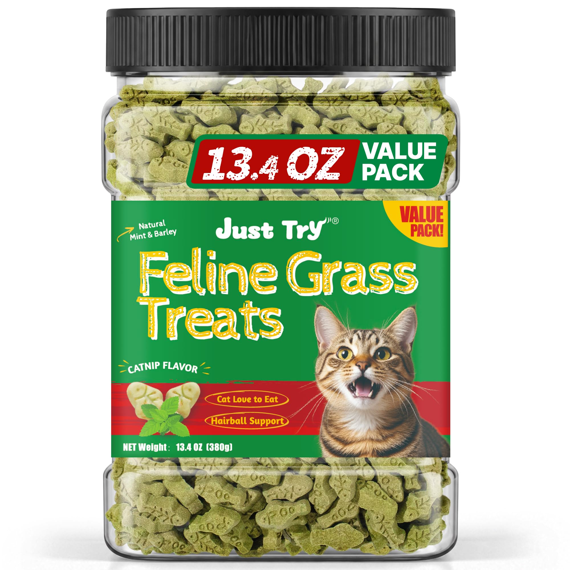 Just Try front of jar showing packaging and freshness benefit