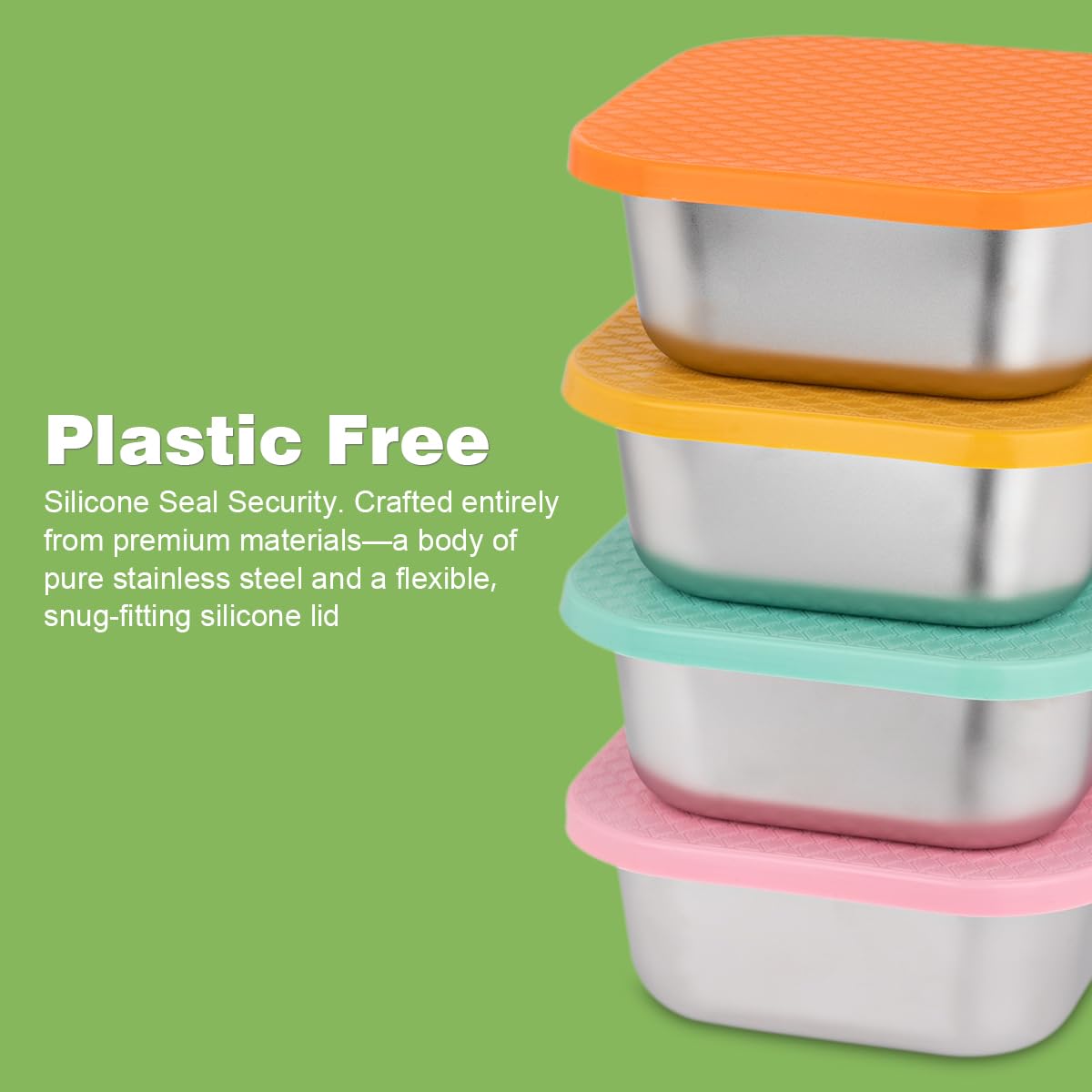 JUSTASHOW picnic setup with containers showing meal prep convenience and travel-ready benefit