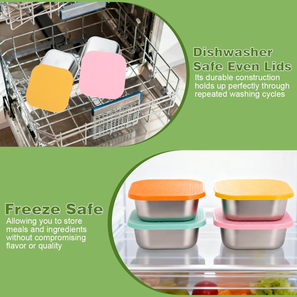 JUSTASHOW sandwich inside container showing food protection and fresh-keeping benefit