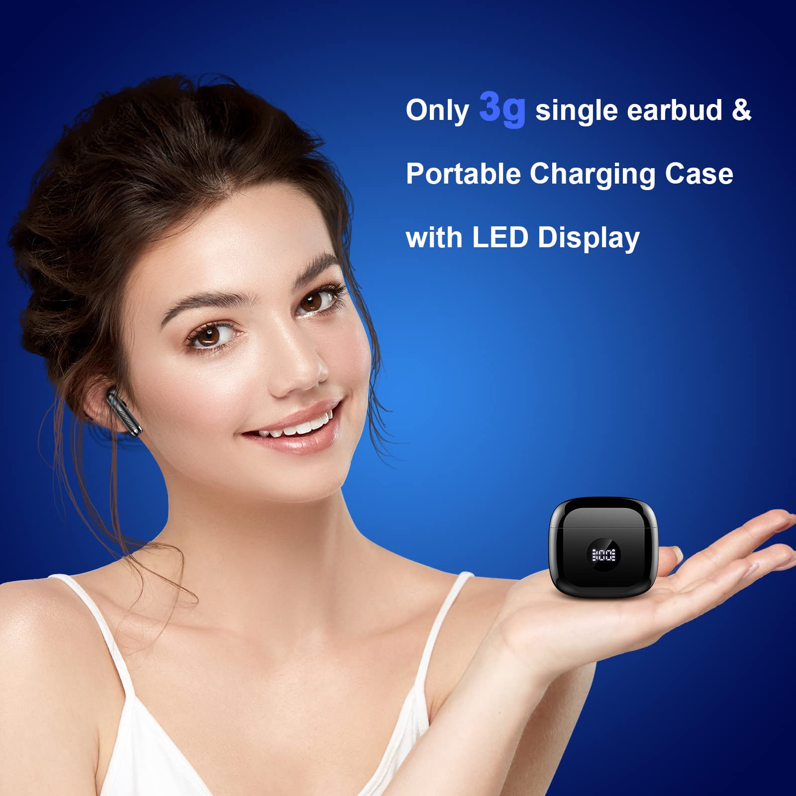 Jxrev touch control surface being tapped for hands-free playback, calls, and voice assistant access