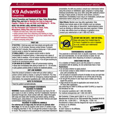 K9 Advantix tube close-up showing applicator tip for easy dosing