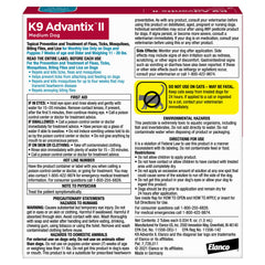 K9 Advantix applicator close-up illustrating easy, precise application