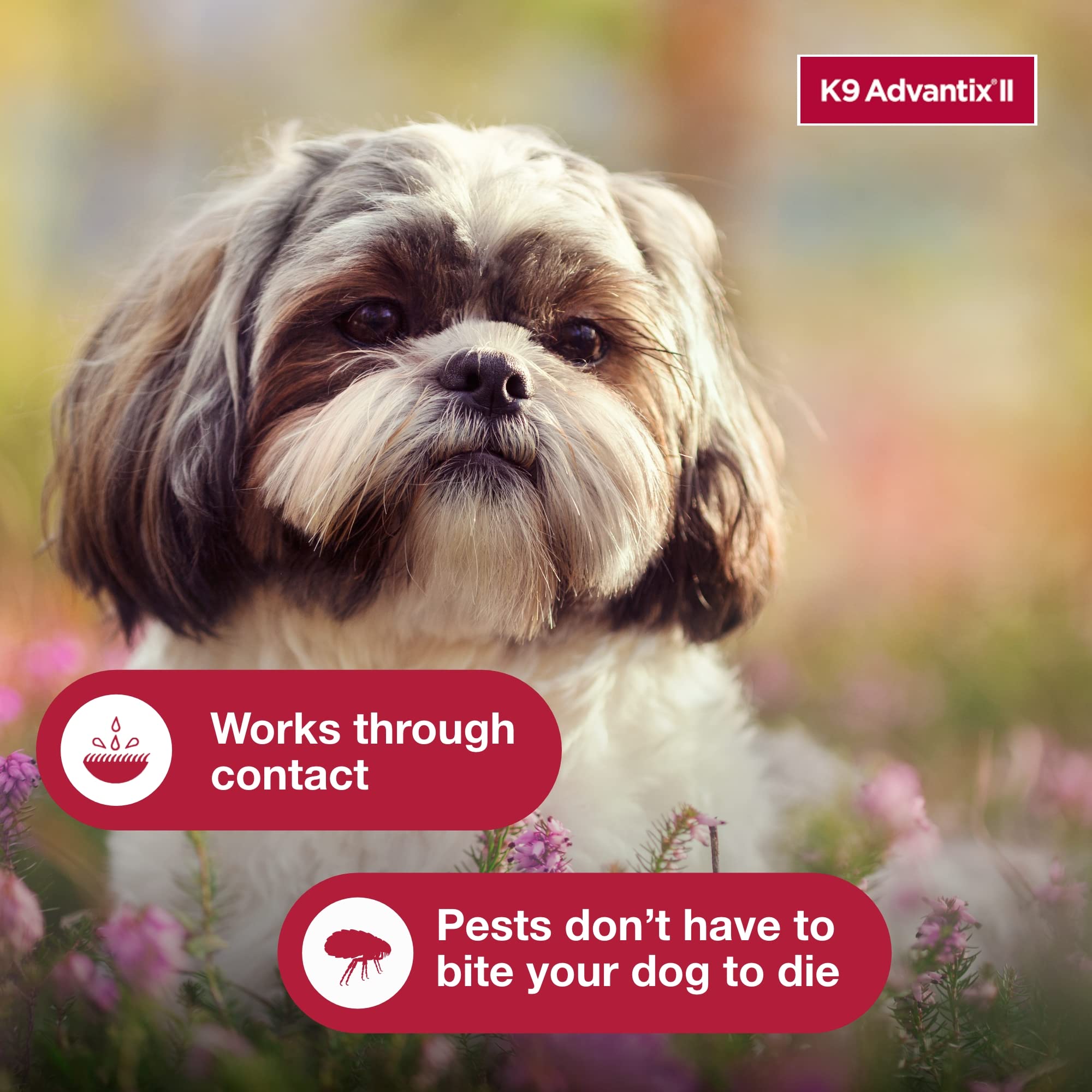 K9 Advantix assorted multi-dose packs for convenient monthly treatment
