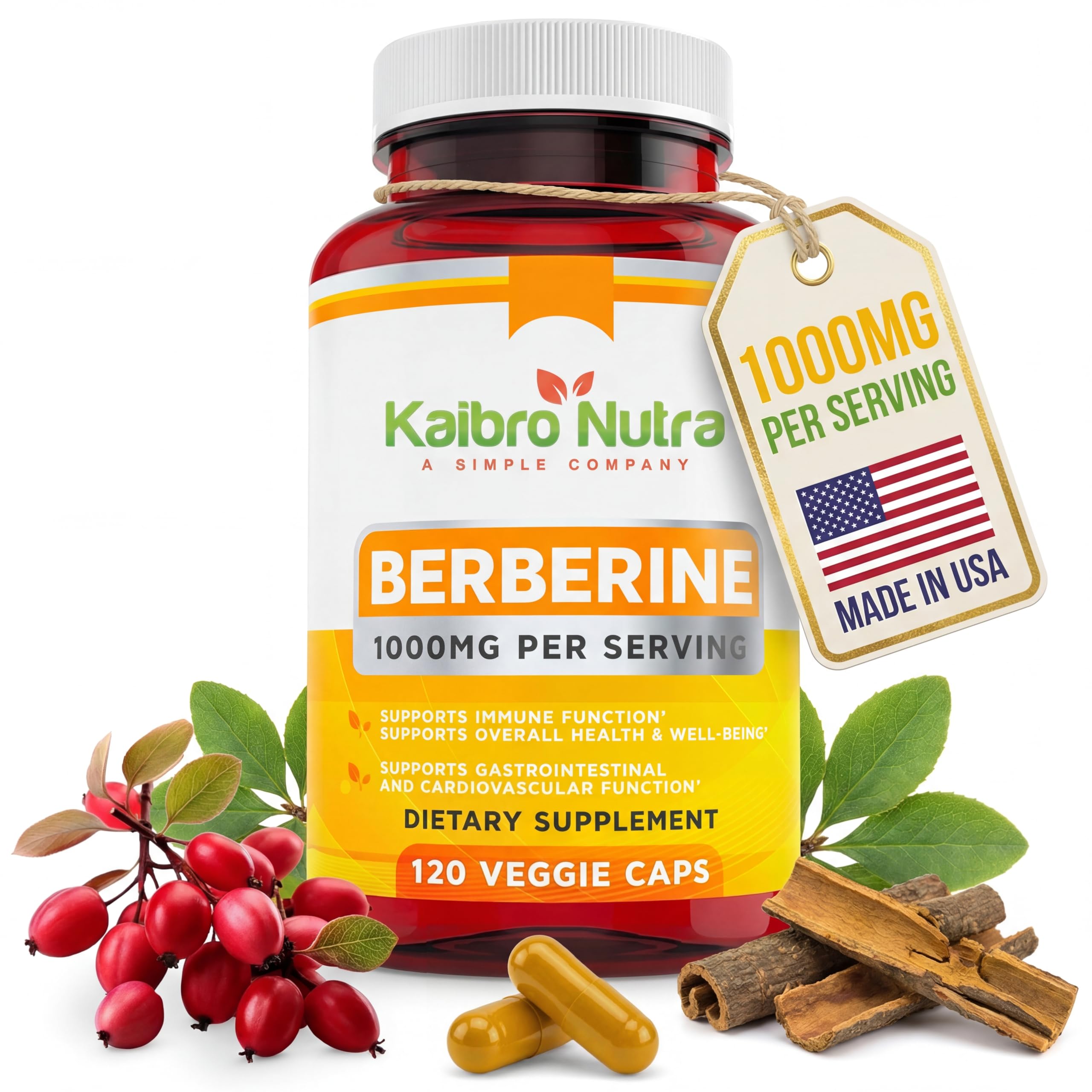 Kaibro Nutra front label view shows product name and strength for clear choice