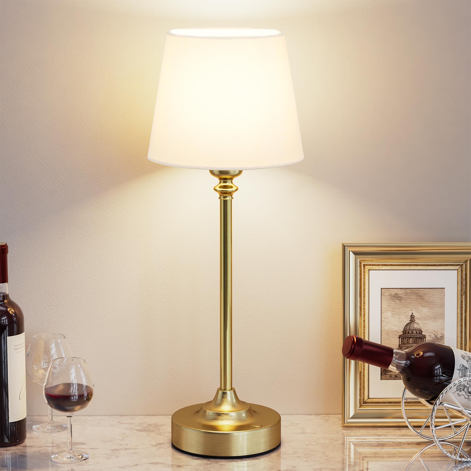Kakanuo lamp nighttime ambient glow creating cozy atmosphere for evenings