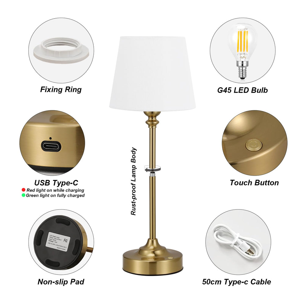 Kakanuo lamp on dining table highlighting cordless convenience for gatherings
