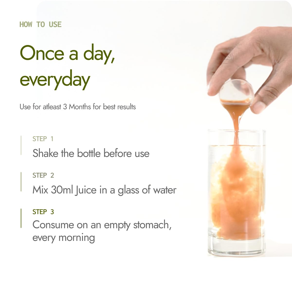 Kapiva bottle on a breakfast table with fruit showing easy integration into routine