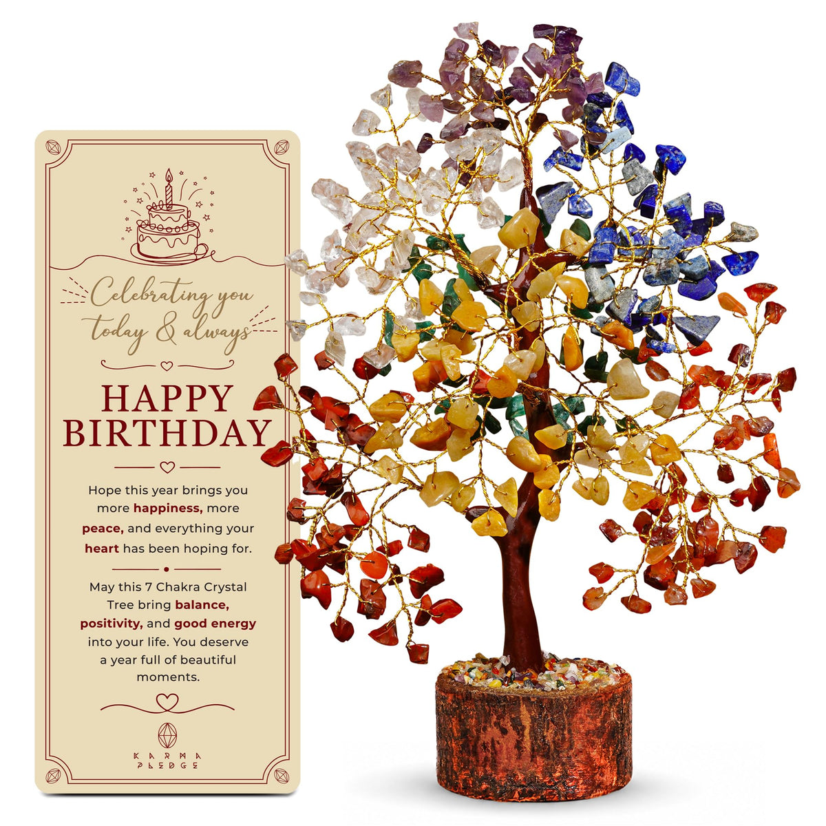 KARMAPLEDGE front view of tree displaying color balance and visual harmony