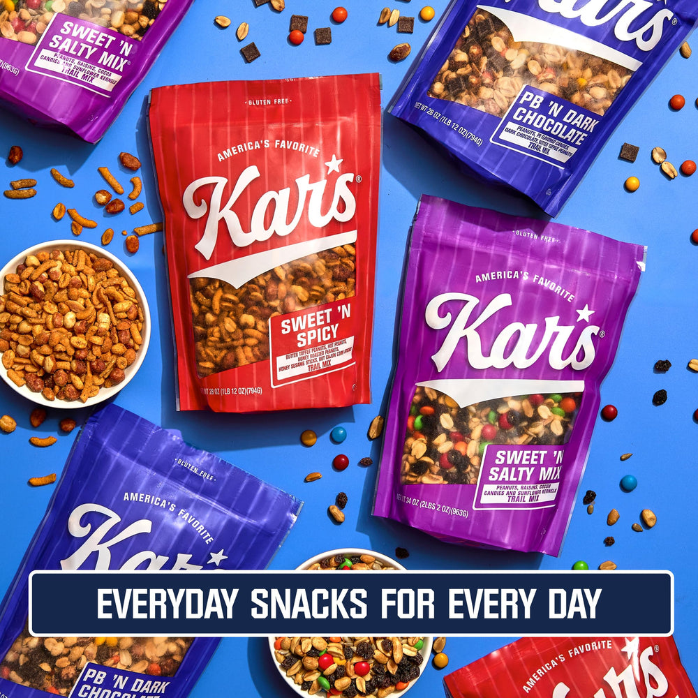 Kar’s label zoom displaying Kosher and gluten-free features