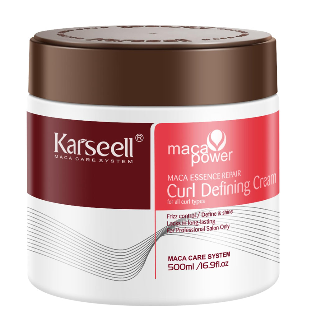 Karseell jar front view showing product and easy scoop benefit