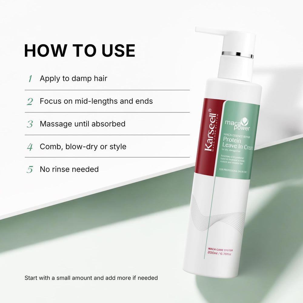 Karseell dispensing cream from cap highlighting controlled, mess-free application