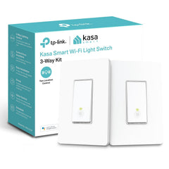 Kasa Smart HS210 front view showing rocker and clean faceplate benefit intuitive control