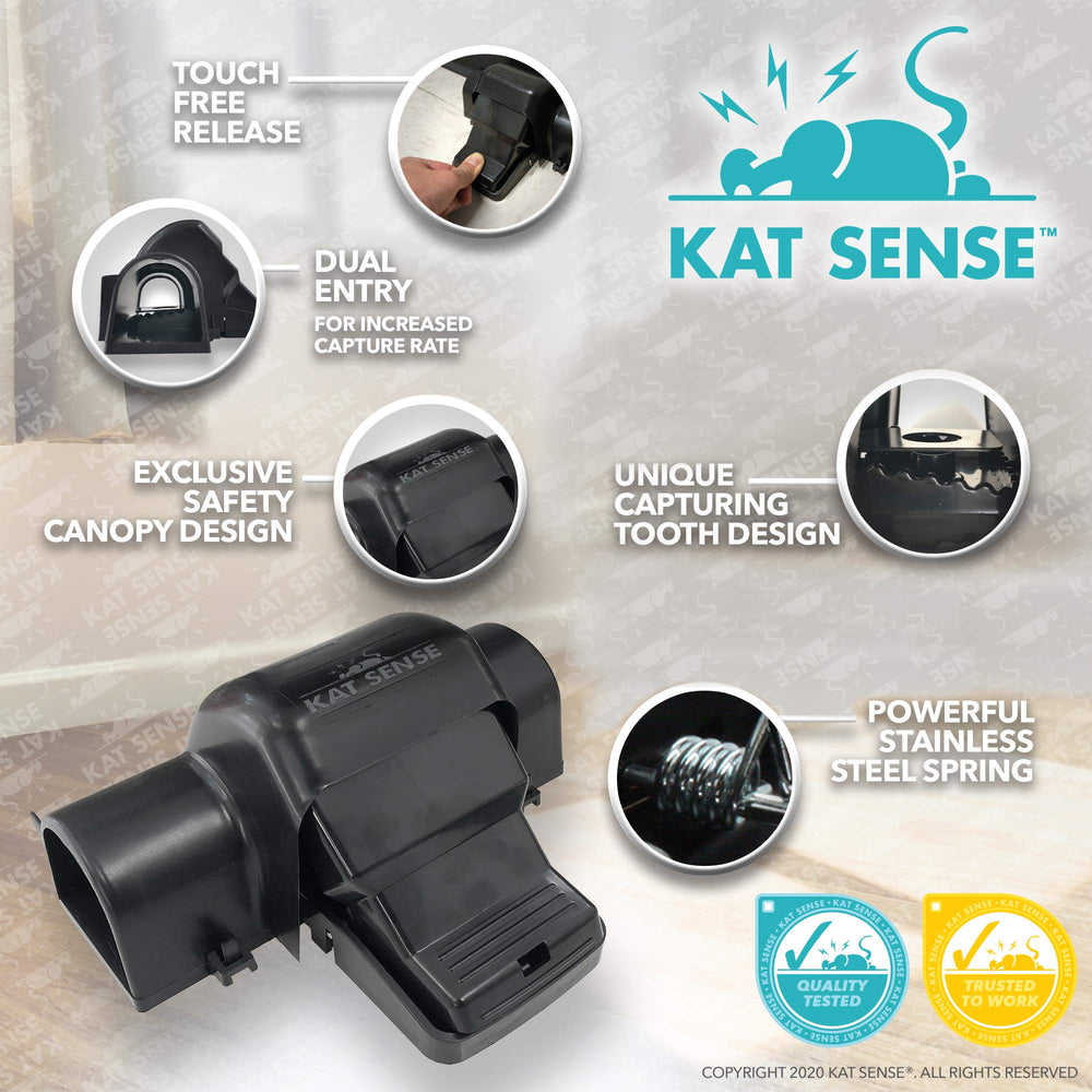 Kat Sense side profile highlighting tunnel entry and reduced accidental triggers