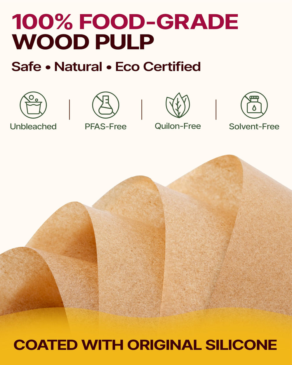 katbite sheet lining air fryer basket for easier maintenance and nonstick release