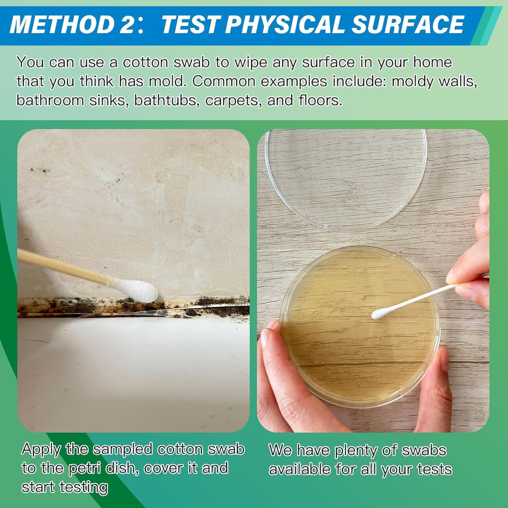 KAYENQO sampling a HVAC vent to identify mold in air systems