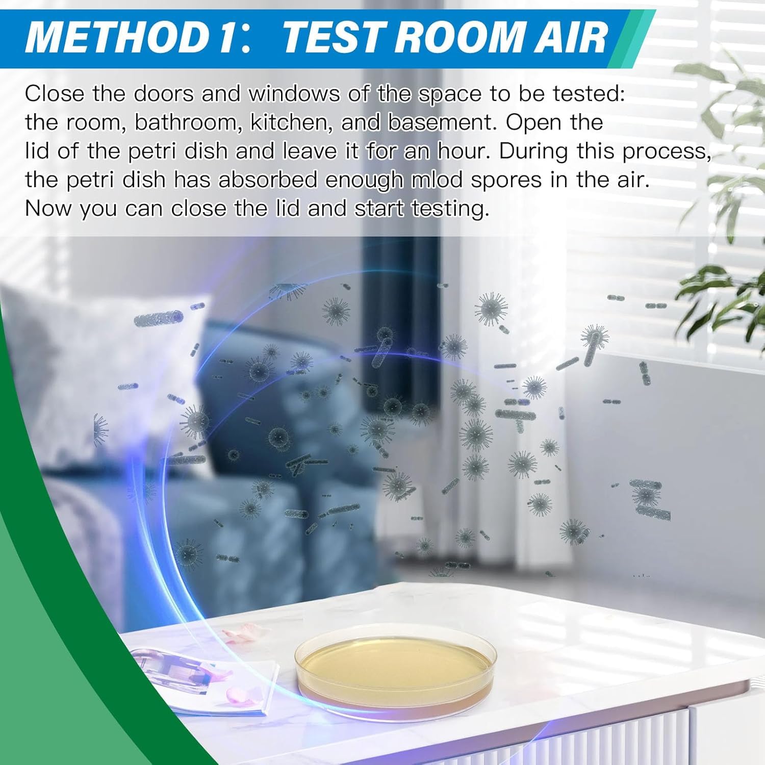 KAYENQO kit being used on a shower wall to find hidden moisture problems
