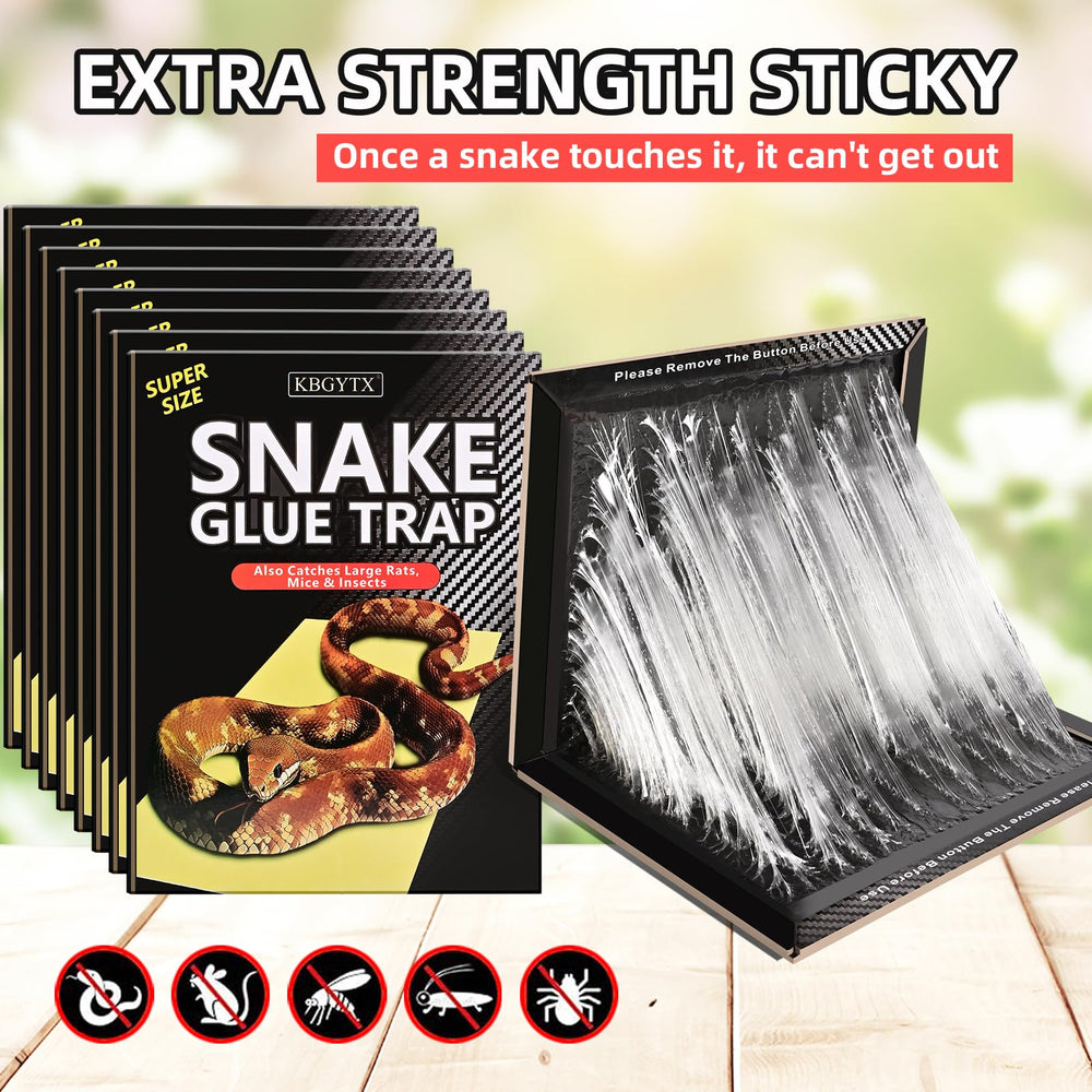 KBGYTX single large sticky pad laid flat for wide coverage and ease