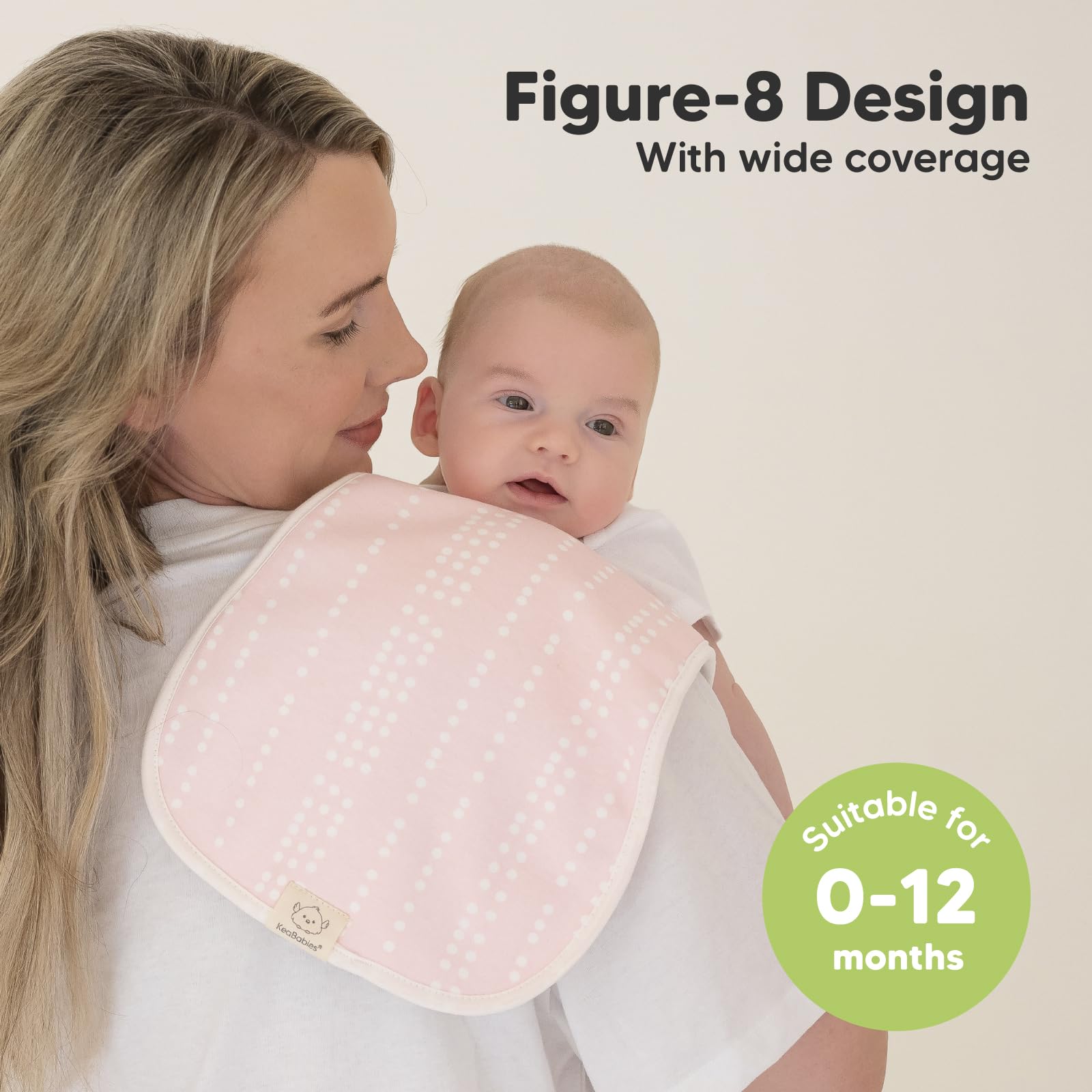 KeaBabies close-up of organic cotton texture for gentle skin benefit