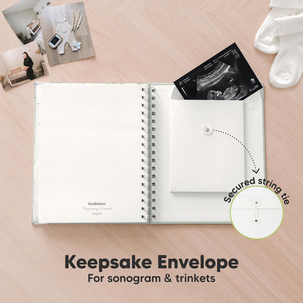 KeaBabies textured hardcover detail conveying premium feel and long-term preservation