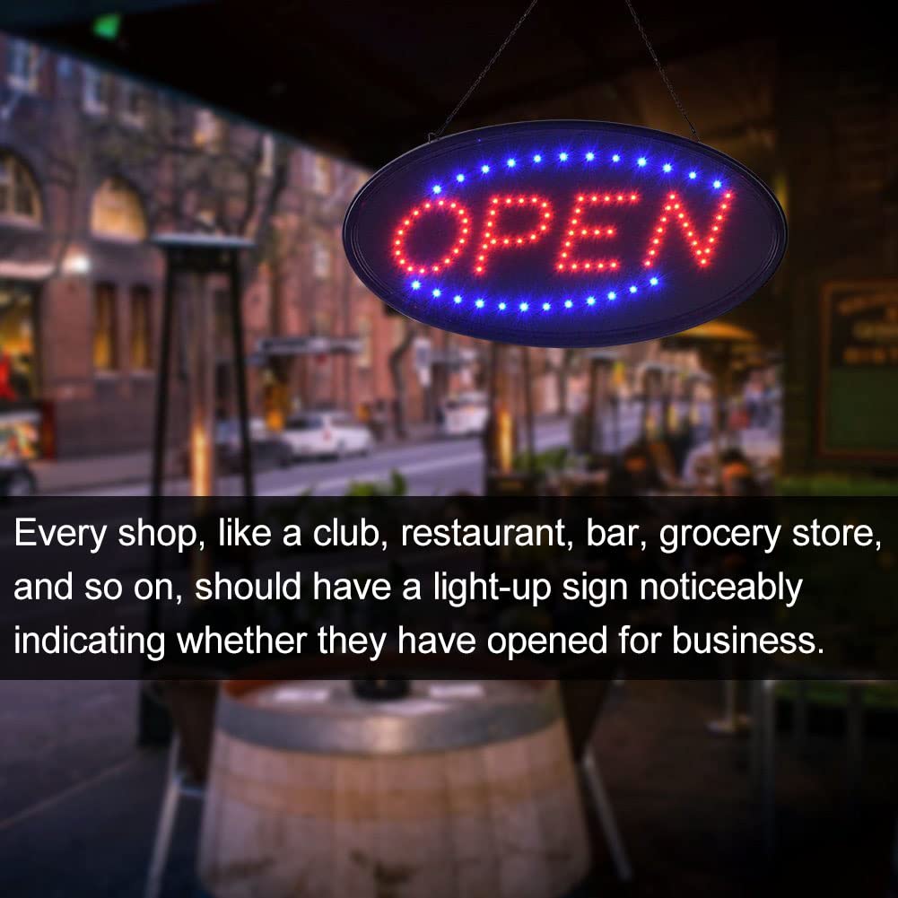 KEBE open sign in a cafe window creating a welcoming atmosphere