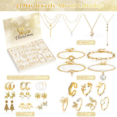 Kederwa open calendar with all 24 compartments visible, showcasing daily surprises and variety