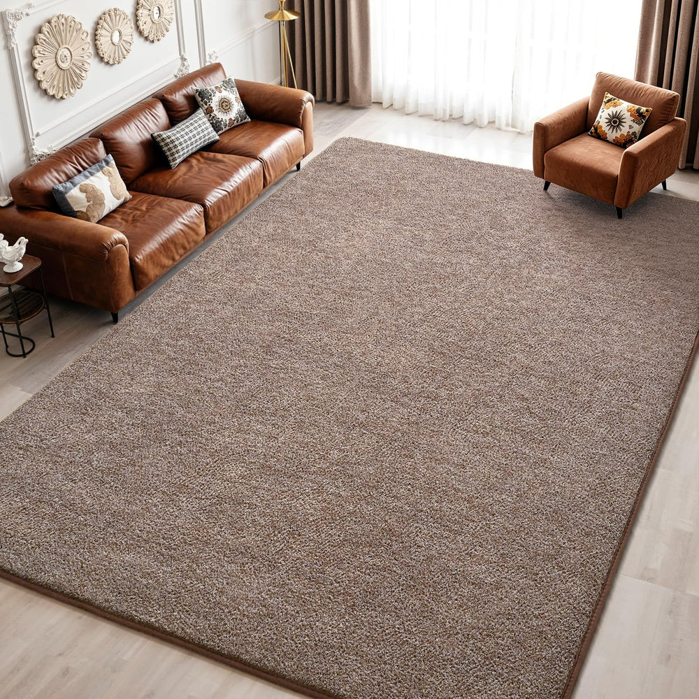Keeko front view of 4x6 rug showing plush surface and color benefit