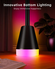 Keepsmile close-up of LED segment revealing bright uniform RGB+IC light and clarity