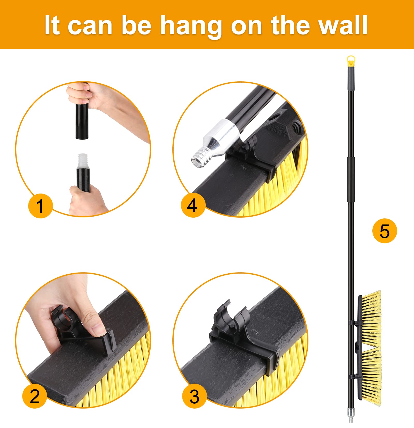 KeFanta disassembled four-section handle for compact storage convenience