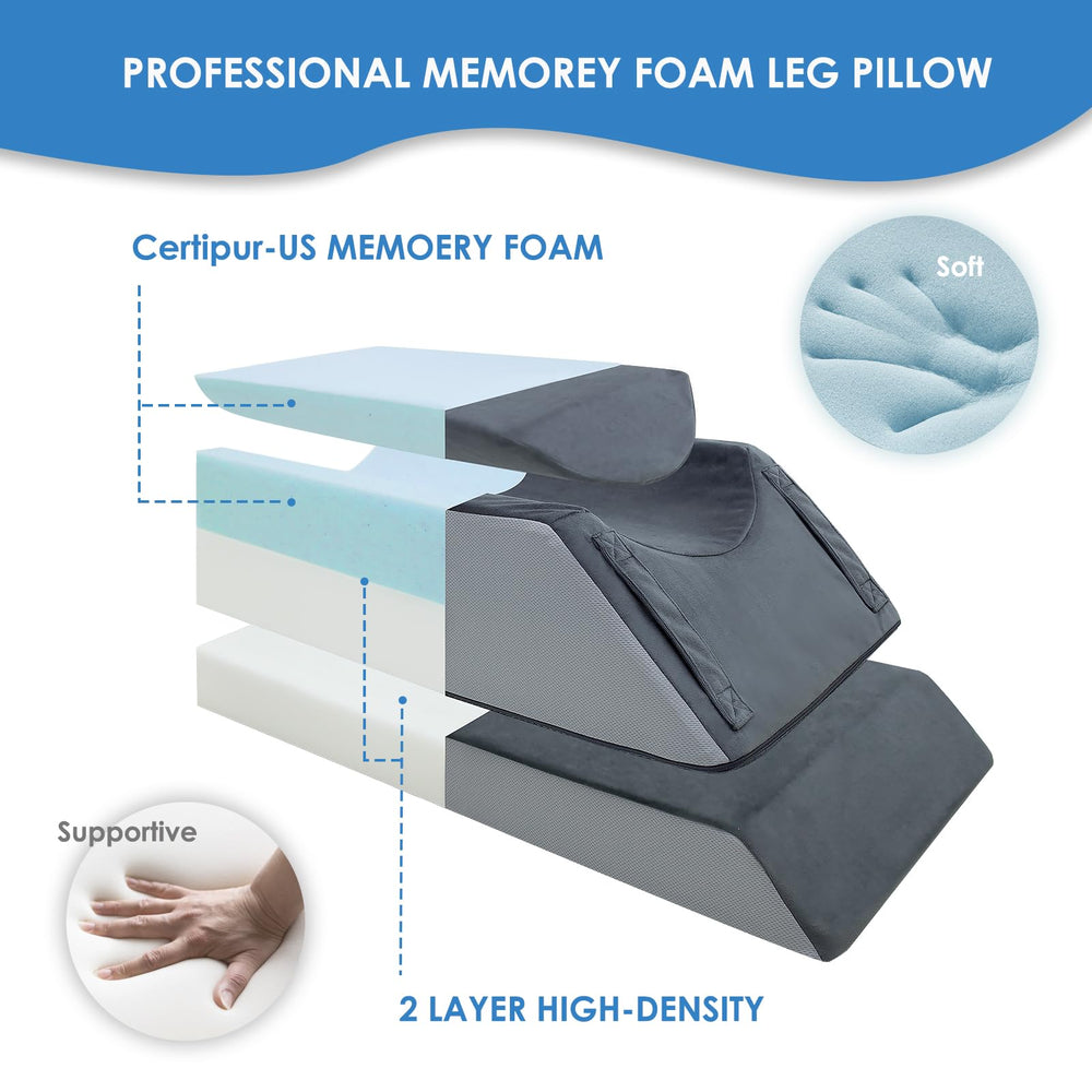 Kehangte close-up of memory foam top for pressure-relieving comfort