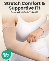 KEMFORD sleeve on arm showing fit and scale for proper sizing